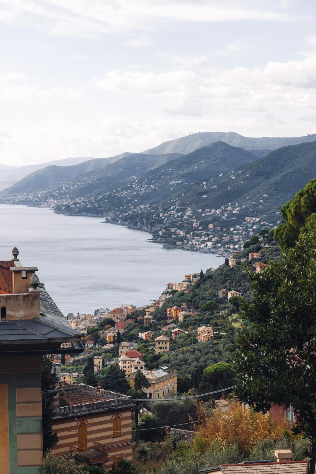La Casa Che T'Ama A Ruta Di Camogli Villa Bagian luar foto